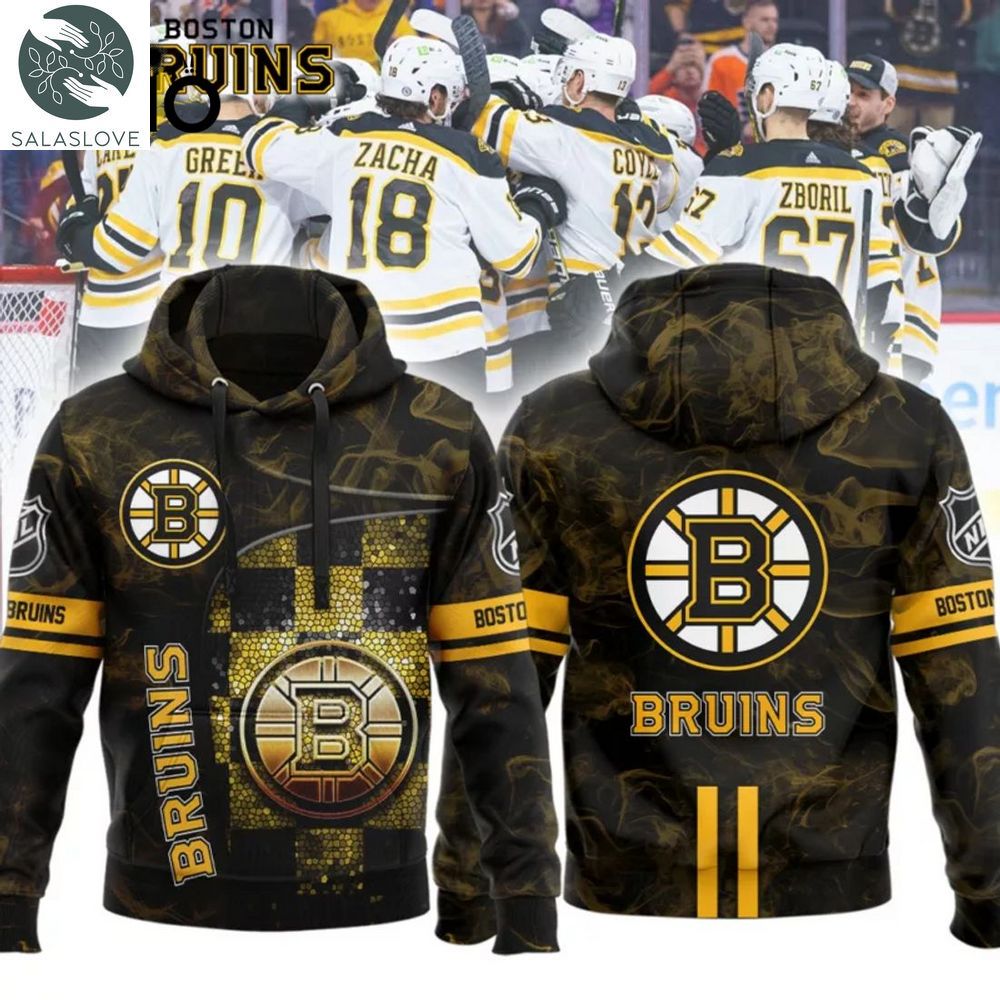 Boston Bruins Logo Patterns Hockey Luxury Shirt Hoodie Hoodie HT300120

