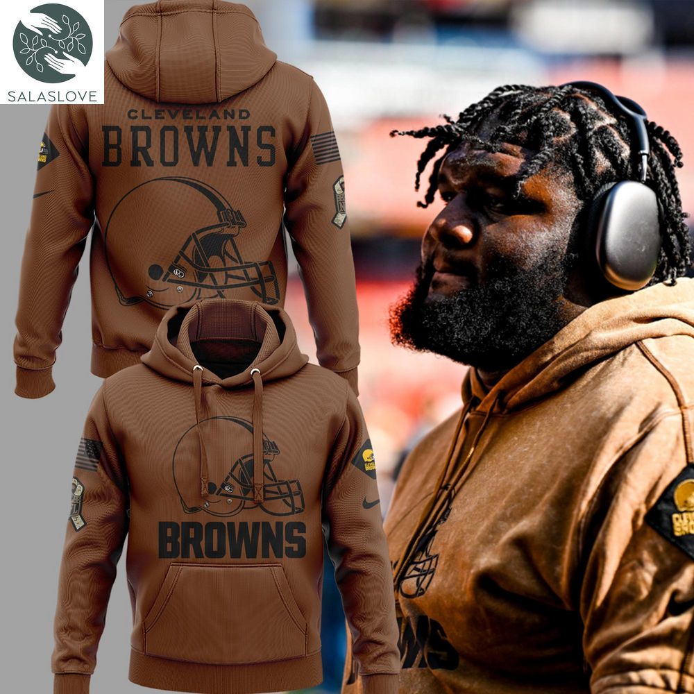 Cleveland Browns NFL Salute To Service Hoodie TY02012301
