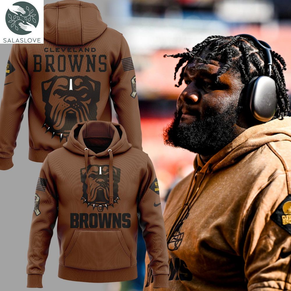 Cleveland Browns NFL Salute To Service Hoodie TY02012304