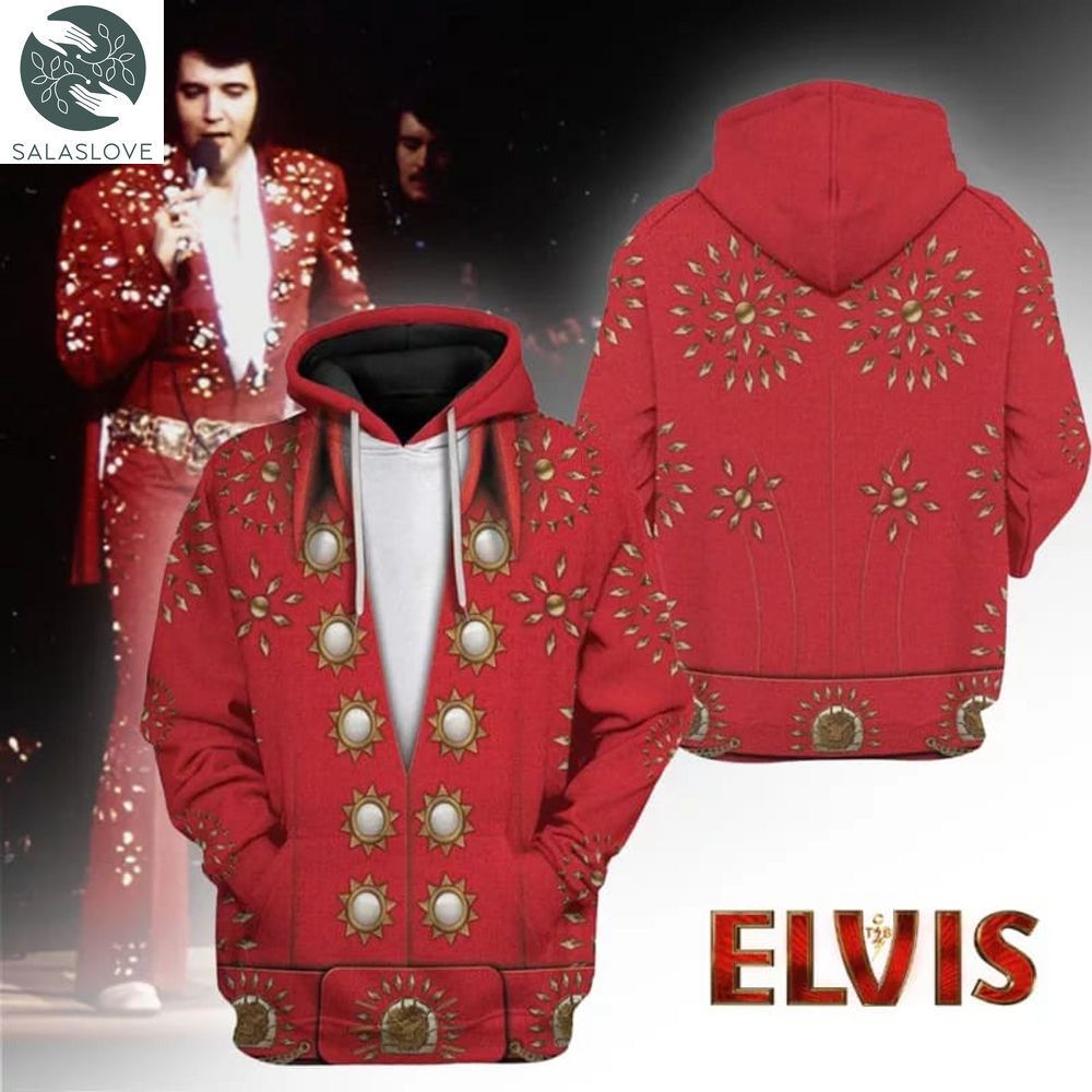 Elvis Presley Burning Love Cosplay Hoodies Apparel