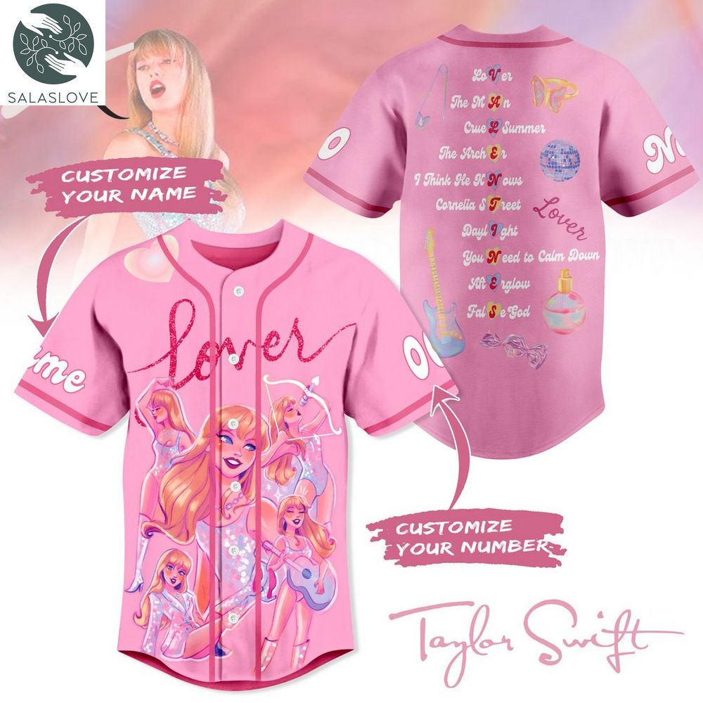 Lover Valentine Taylor Swift Custom Baseball Jersey HT200105


