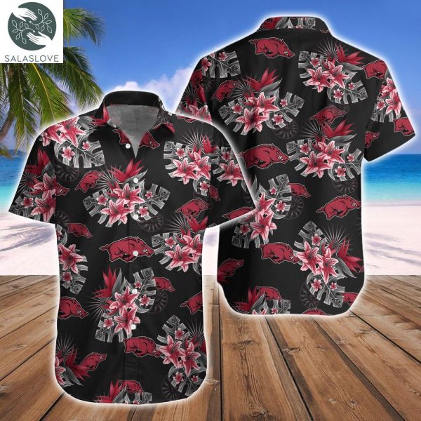 Arkansas Razorbacks Tide Football Hawaiian Shirt HT210205

