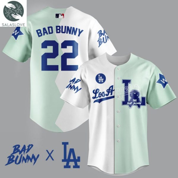 Bad Bunny Dodgers Baseball Jersey Special TY262241