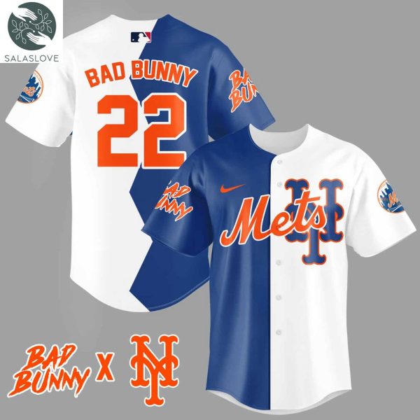 Bad Bunny Mets Baseball Jersey