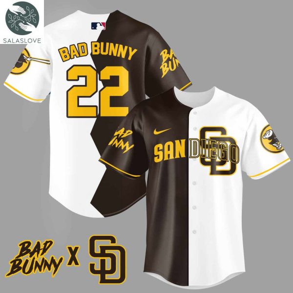 Bad Bunny Padres Baseball Jersey
