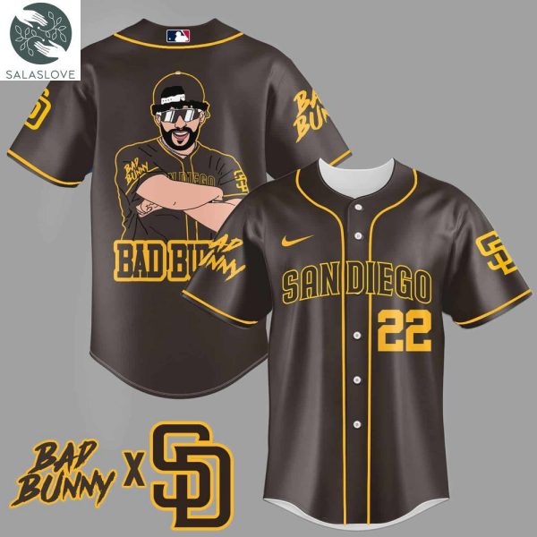 Bad Bunny SD Padres Baseball Jersey