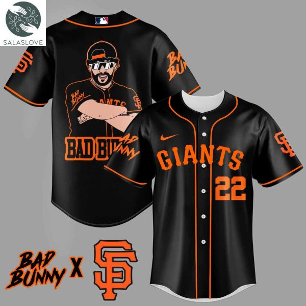 Bad Bunny SF Giants Baseball Jersey

