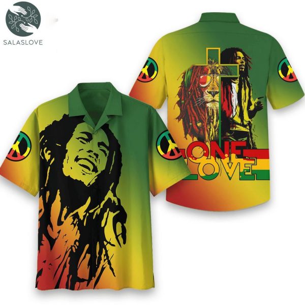 Bob Marley One Love Hawaiian Shirt
