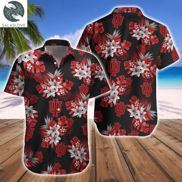 Indiana Hoosiers Football Hawaiian Shirt HT220202

