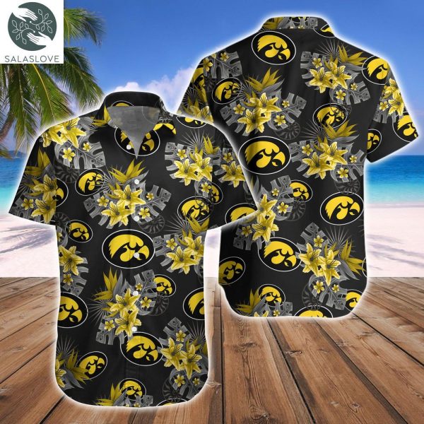 Iowa Hawkeyes Tide Football Hawaiian Shirt HT220203

