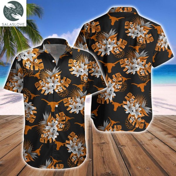 Texas Longhorns Football Hawaiian Shirt HT250201

