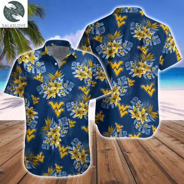 West Virginia Mountaineers Tide Football Hawaiian Shirt HT250204

