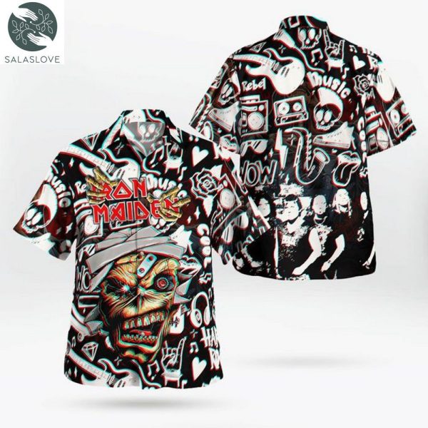 Iron Maiden Heavy Metal Hawaii Shirt

